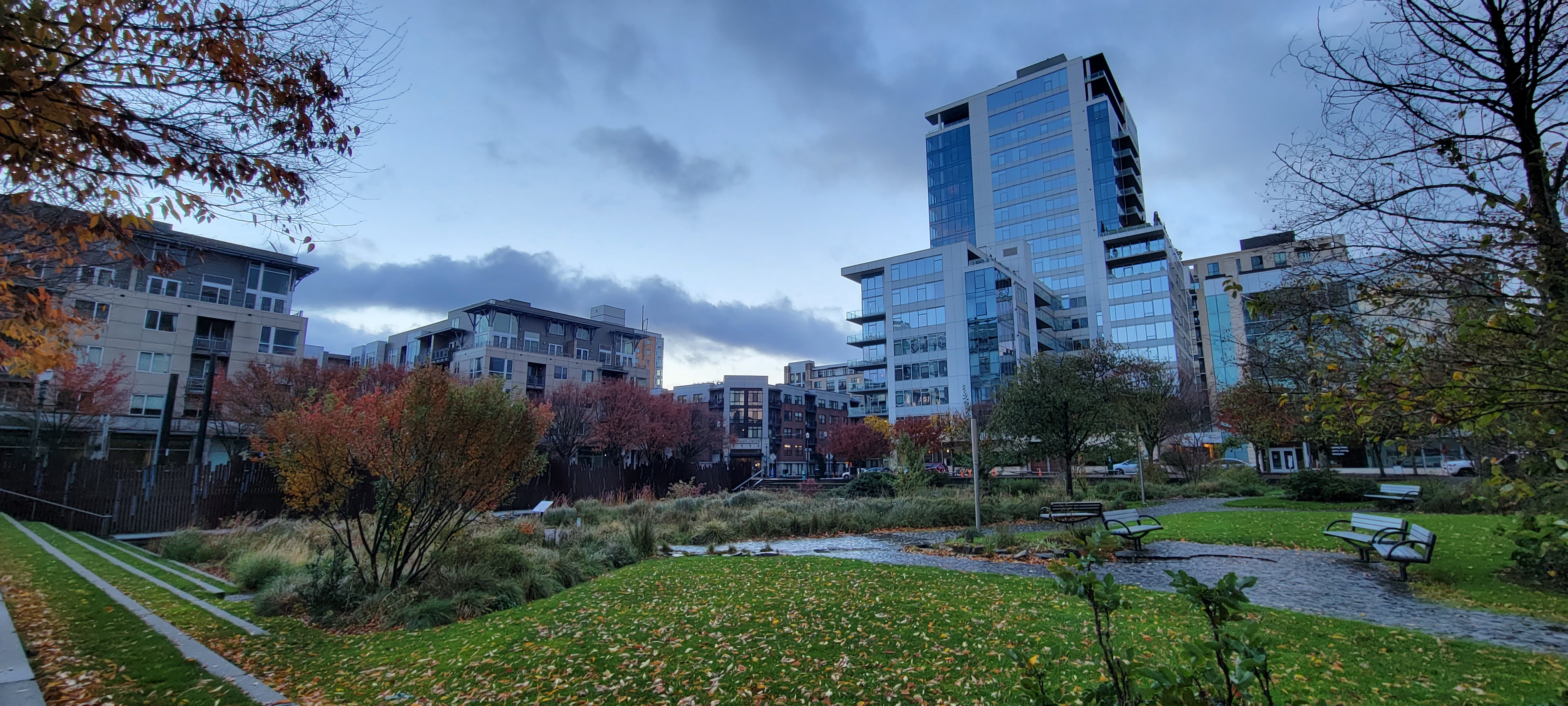 Tanner Springs Part, Portland. Fall 2021.